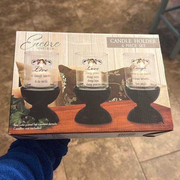 Candle holder set of 3 - Picture 1 of 1